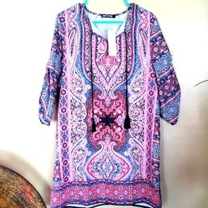 Urban Coco paisley dress size L